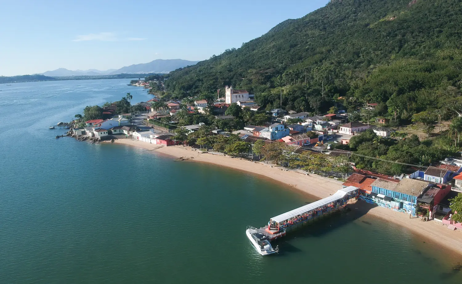 Imagem de Florianópolis vista de cima