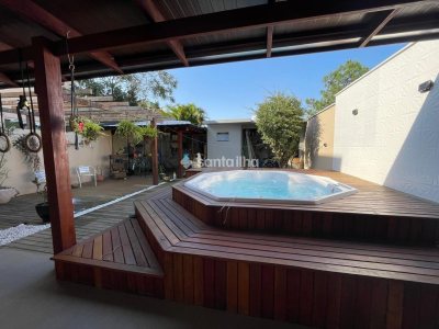 Casa à venda com 195m², 3 quartos, 1 suíte, 3 vagas no bairro Campeche em Florianópolis - Foto 21