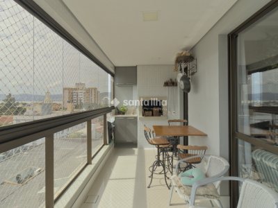 Apartamento à venda com 113m², 3 quartos, 2 suítes, 2 vagas no bairro Balneário do Estreito em Florianópolis - Foto 2