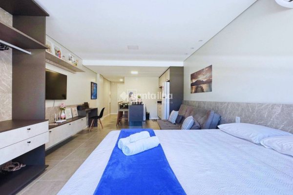 Studio à venda com 38m², 1 quarto, 1 suíte, 1 vaga no bairro Campeche em Florianópolis
