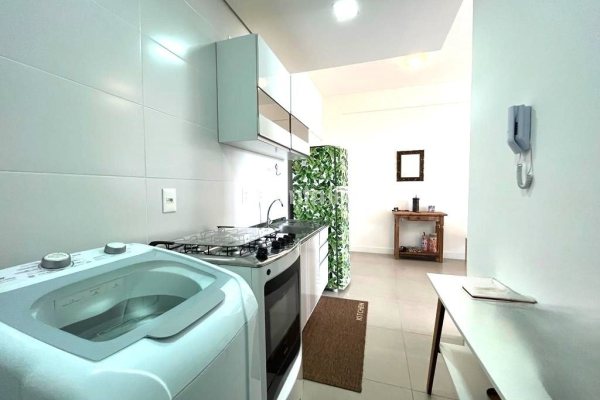 Apartamento para alugar ou comprar com 49m², 1 quarto, 1 vaga no bairro Campeche em Florianopolis