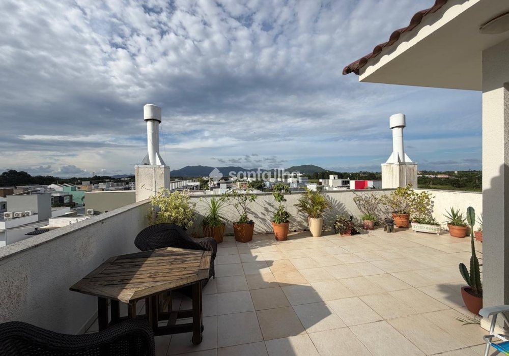 Cobertura para alugar ou comprar com 96m², 2 quartos, 2 vagas no bairro Ribeirão da Ilha em Florianópolis - Foto 1
