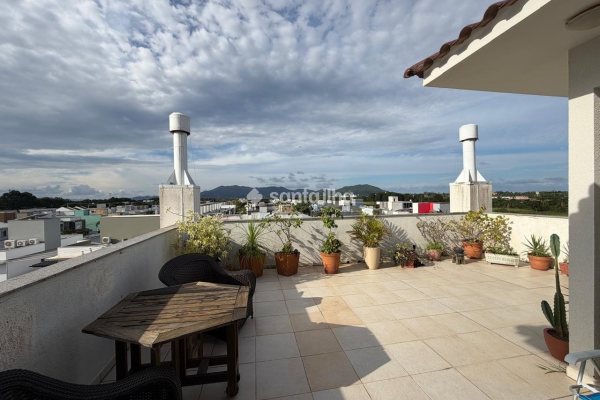 Cobertura para alugar ou comprar com 96m², 2 quartos, 2 vagas no bairro Ribeirão da Ilha em Florianópolis