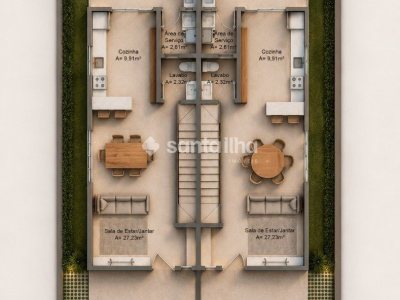 Casa à venda com 134m², 3 quartos, 3 suítes, 2 vagas no bairro Carianos em Florianópolis - Foto 31