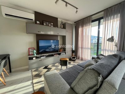Apartamento para alugar com 46m², 1 quarto, 1 vaga no bairro Campeche em Florianópolis - Foto 9