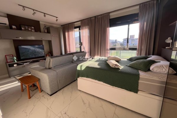 Apartamento para alugar com 46m², 1 quarto, 1 vaga no bairro Campeche em Florianópolis
