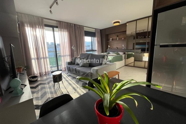 Apartamento para alugar com 46m², 1 quarto, 1 vaga no bairro Campeche em Florianópolis