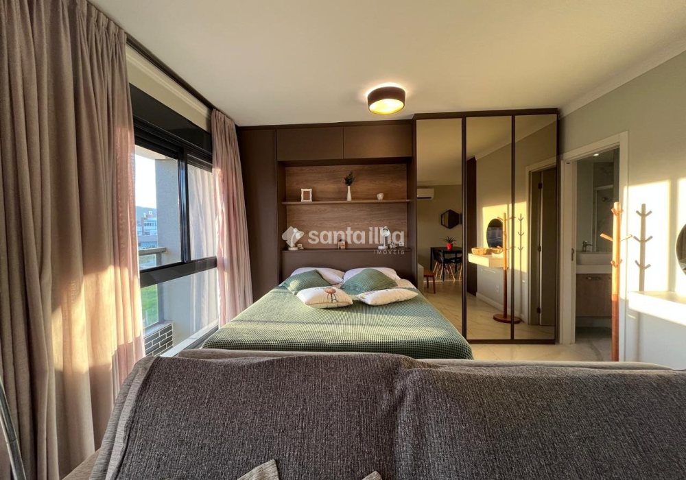 Apartamento para alugar com 46m², 1 quarto, 1 vaga no bairro Campeche em Florianópolis - Foto 1