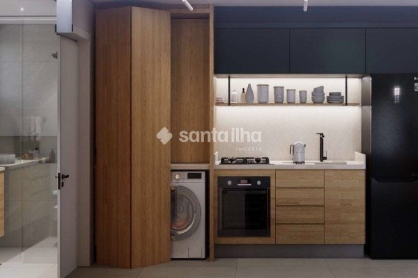 Apartamento à venda com 35m², 1 quarto, 1 vaga no bairro Centro em Florianópolis