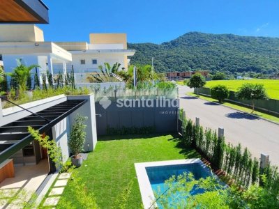 Casa à venda com 474m², 4 quartos, 4 suítes, 8 vagas no bairro Lagoa da Conceição em Florianópolis - Foto 45