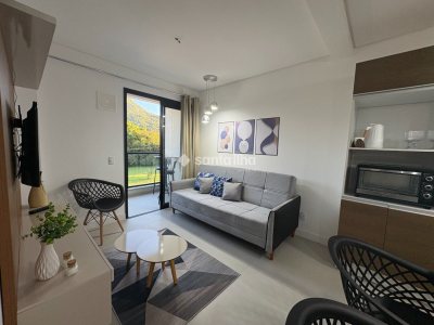 Apartamento para alugar ou comprar com 40m², 1 quarto, 1 vaga no bairro Ribeirão da Ilha em Florianopolis - Foto 5