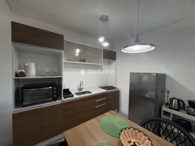 Apartamento para alugar ou comprar com 40m², 1 quarto, 1 vaga no bairro Ribeirão da Ilha em Florianopolis - Foto 4