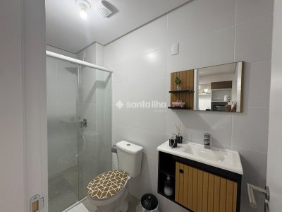 Apartamento para alugar ou comprar com 40m², 1 quarto, 1 vaga no bairro Ribeirão da Ilha em Florianopolis - Foto 12