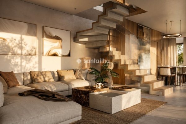 Casa à venda com 108m², 2 quartos, 2 suítes, 1 vaga no bairro Campeche em Florianópolis