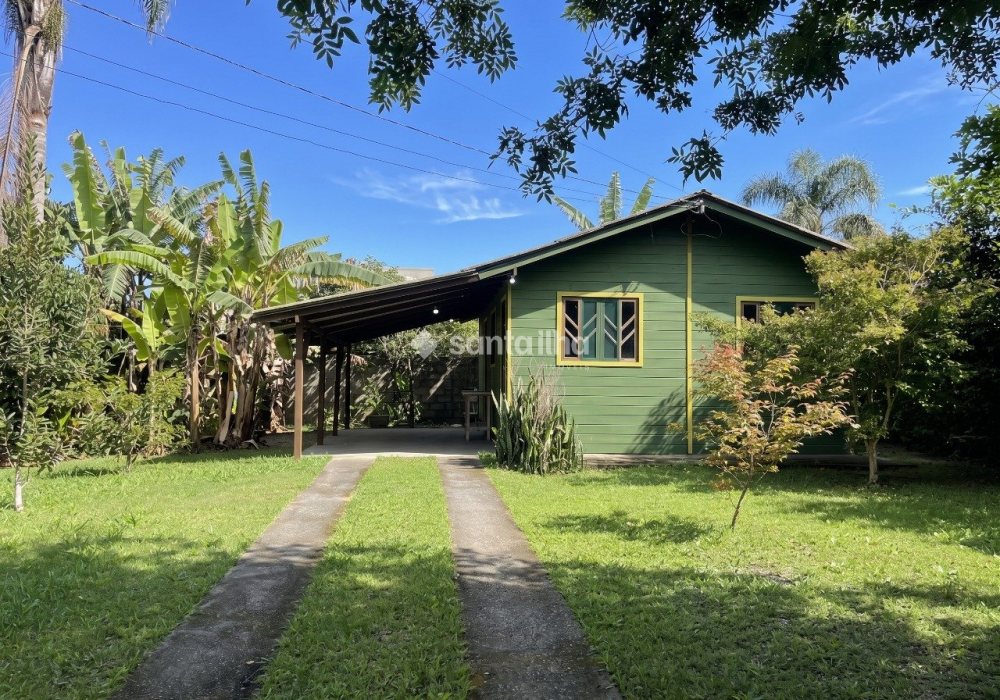 Casa para alugar com 56m², 1 quarto, 1 vaga no bairro Ribeirão da Ilha em Florianópolis - Foto 1