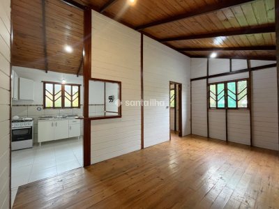 Casa para alugar com 56m², 1 quarto, 1 vaga no bairro Ribeirão da Ilha em Florianópolis - Foto 4