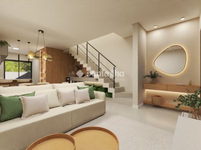 Casa à venda com 134m², 3 quartos, 3 suítes, 2 vagas no bairro Carianos em Florianópolis - Foto 9