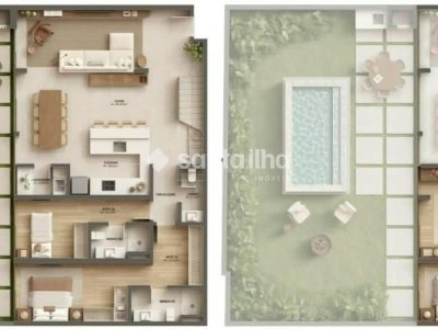Casa em Condomínio à venda com 298m², 4 quartos, 4 suítes, 3 vagas no bairro Campeche em Florianópolis - Foto 4