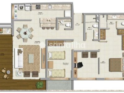 Apartamento à venda com 114m², 2 quartos, 1 suíte, 2 vagas no bairro Morro das Pedras em Florianópolis - Foto 24