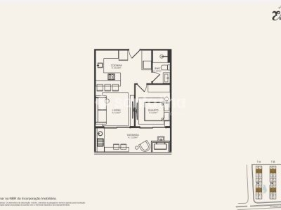Apartamento à venda com 45m², 1 quarto, 1 vaga no bairro Morro das Pedras em Florianópolis - Foto 17