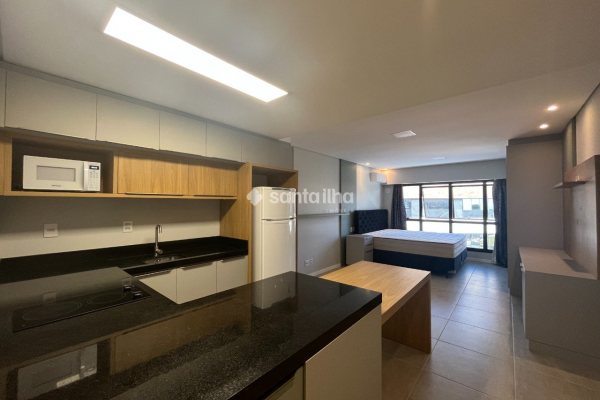 Apartamento para alugar com 38m², 1 quarto, 1 vaga no bairro Campeche em Florianopolis