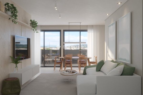 Apartamento à venda com 93m², 2 quartos, 1 suíte, 1 vaga no bairro Cacupé em Florianópolis
