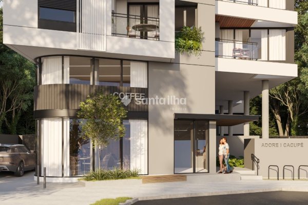 Apartamento à venda com 93m², 2 quartos, 1 suíte, 1 vaga no bairro Cacupé em Florianópolis
