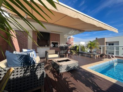 Cobertura à venda com 284m², 3 quartos, 1 suíte, 2 vagas no bairro Campeche em Florianópolis - Foto 14
