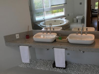 Casa em Condomínio à venda com 460m², 5 quartos, 5 suítes, 4 vagas no bairro Morro das Pedras em Florianópolis - Foto 37