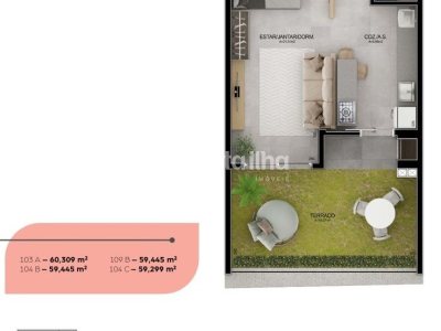 Apartamento à venda com 59m², 1 quarto, 1 vaga no bairro Campeche em Florianópolis - Foto 2