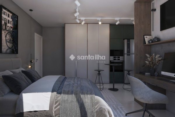 Apartamento à venda com 43m², 1 quarto, 1 vaga no bairro Campeche em Florianópolis