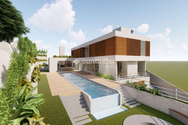Casa em Condomínio à venda com 440m², 3 quartos, 3 suítes, 4 vagas no bairro Rio Tavares em Florianópolis