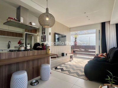 Apartamento à venda com 71m², 2 quartos, 1 suíte, 2 vagas no bairro Novo Campeche em Florianópolis - Foto 6