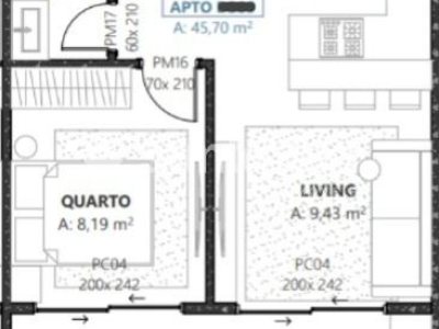 Apartamento à venda com 45m², 1 quarto, 1 vaga no bairro Morro das Pedras em Florianópolis - Foto 16