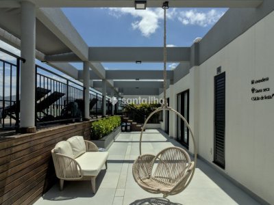 Loft à venda com 41m², 1 quarto, 1 suíte, 1 vaga no bairro Novo Campeche em Florianópolis - Foto 26