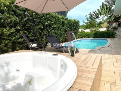 Casa para alugar ou comprar com 358m², 4 quartos, 4 suítes, 3 vagas no bairro Rio Tavares em Florianopolis - Foto 26