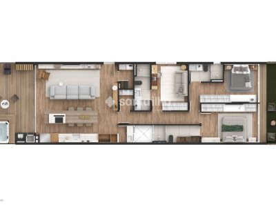 Apartamento à venda com 172m², 3 quartos, 3 suítes, 2 vagas no bairro Cacupé em Florianópolis - Foto 16