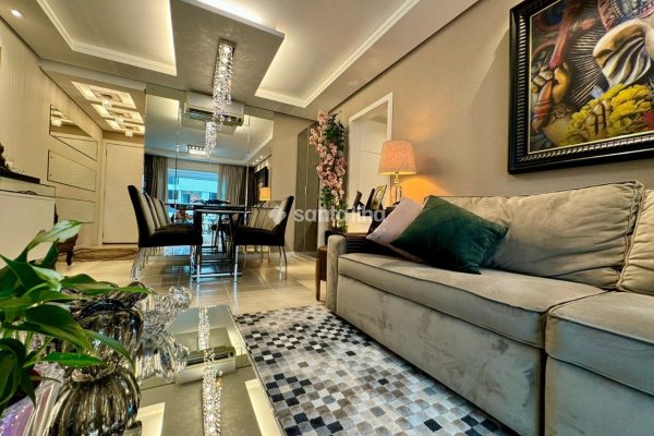 Apartamento à venda com 109m², 3 quartos, 1 suíte, 1 vaga no bairro Jardim Atlântico em Florianópolis