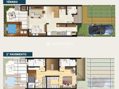 Casa à venda com 78m², 2 quartos, 2 suítes, 1 vaga no bairro Morro das Pedras em Florianópolis - Foto 6