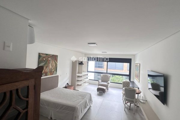 Studio à venda com 42m², 1 quarto, 1 vaga no bairro Saco Grande em Florianópolis