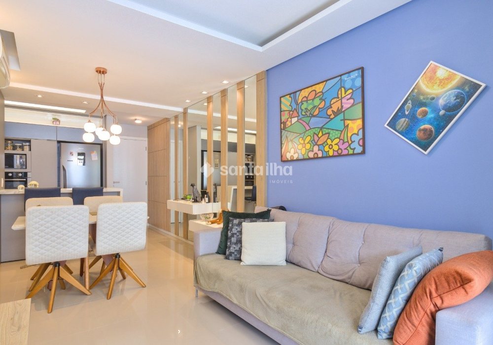 Apartamento à venda com 69m², 2 quartos, 1 suíte, 2 vagas no bairro Itacorubi em Florianópolis - Foto 1