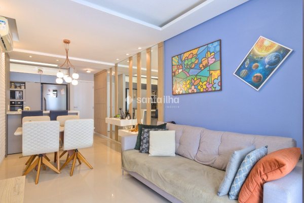 Apartamento à venda com 69m², 2 quartos, 1 suíte, 2 vagas no bairro Itacorubi em Florianópolis