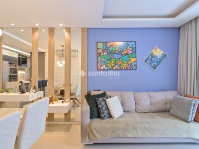Apartamento à venda com 69m², 2 quartos, 1 suíte, 2 vagas no bairro Itacorubi em Florianópolis - Foto 3