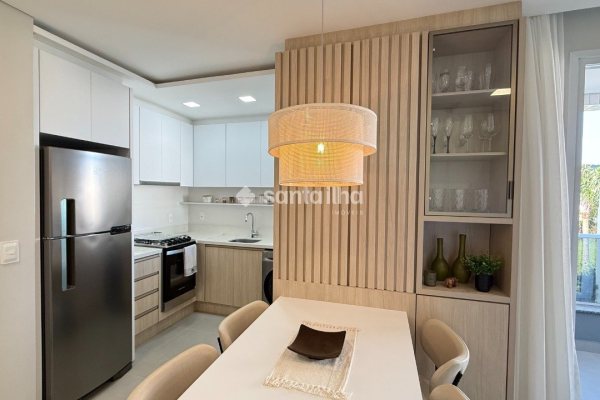 Apartamento à venda com 50m², 1 quarto, 2 vagas no bairro Campeche em Florianópolis