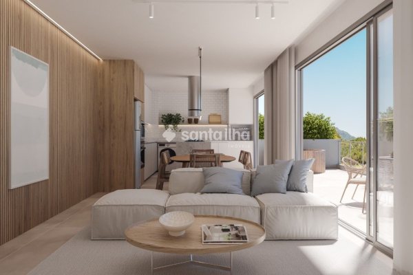 Apartamento à venda com 61m², 1 quarto, 1 suíte, 1 vaga no bairro Cachoeira do Bom Jesus em Florianópolis