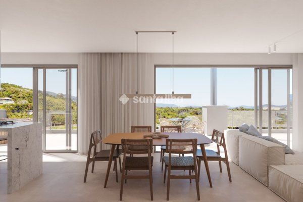 Apartamento à venda com 61m², 1 quarto, 1 suíte, 1 vaga no bairro Cachoeira do Bom Jesus em Florianópolis