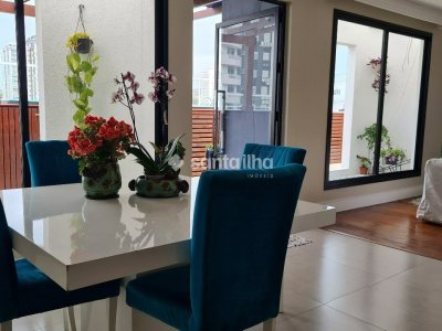 Apartamento à venda com 132m², 4 quartos, 1 suíte, 1 vaga no bairro Estreito em Florianópolis - Foto 5
