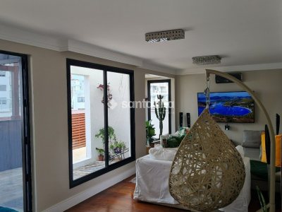 Apartamento à venda com 132m², 4 quartos, 1 suíte, 1 vaga no bairro Estreito em Florianópolis - Foto 4