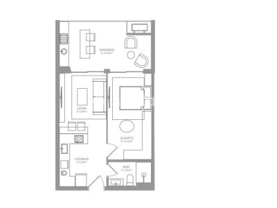 Apartamento à venda com 56m², 1 quarto, 1 suíte no bairro Campeche em Florianópolis - Foto 17