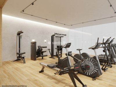 Studio à venda com 34m², 1 quarto no bairro Saco Grande em Florianópolis - Foto 13